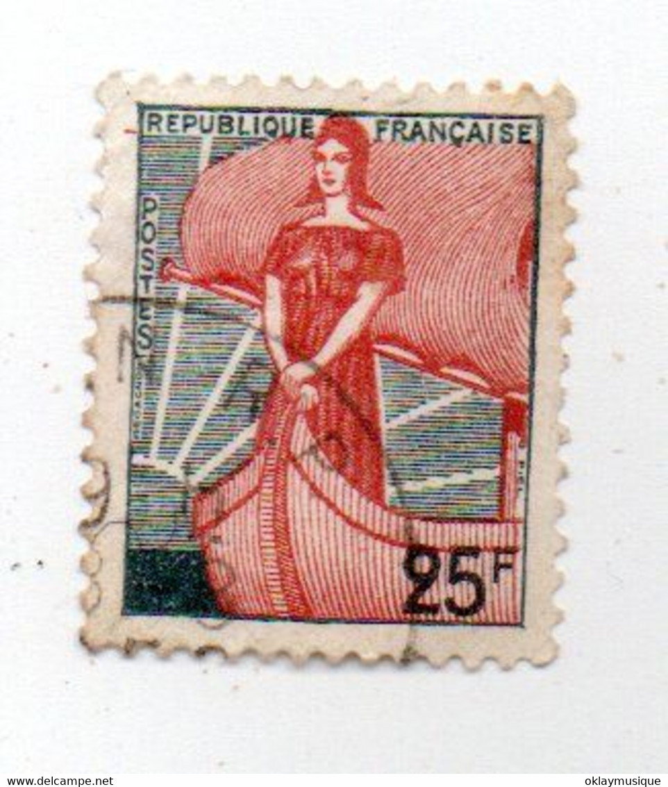 1959 N°1216 - 1959-1960 Marianne (am Bug)