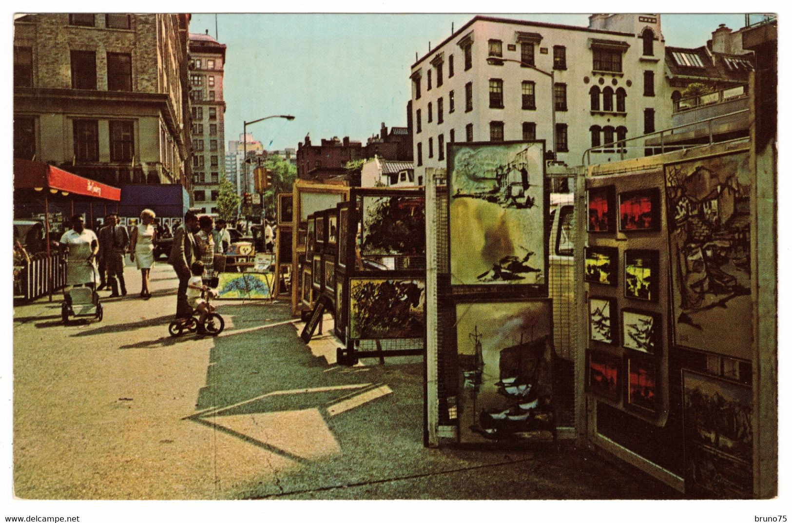 GREENWICH VILLAGE, New York City - 1975 - 14 X 9 - Greenwich Village