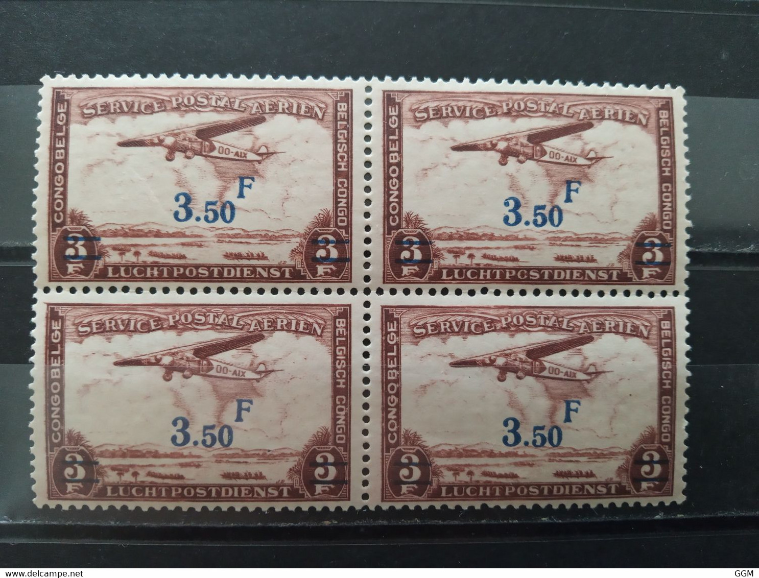 Congo Belga. 1934. Service Postal Aérien. Luchpostdienst. Nuevos ** - Nuevos