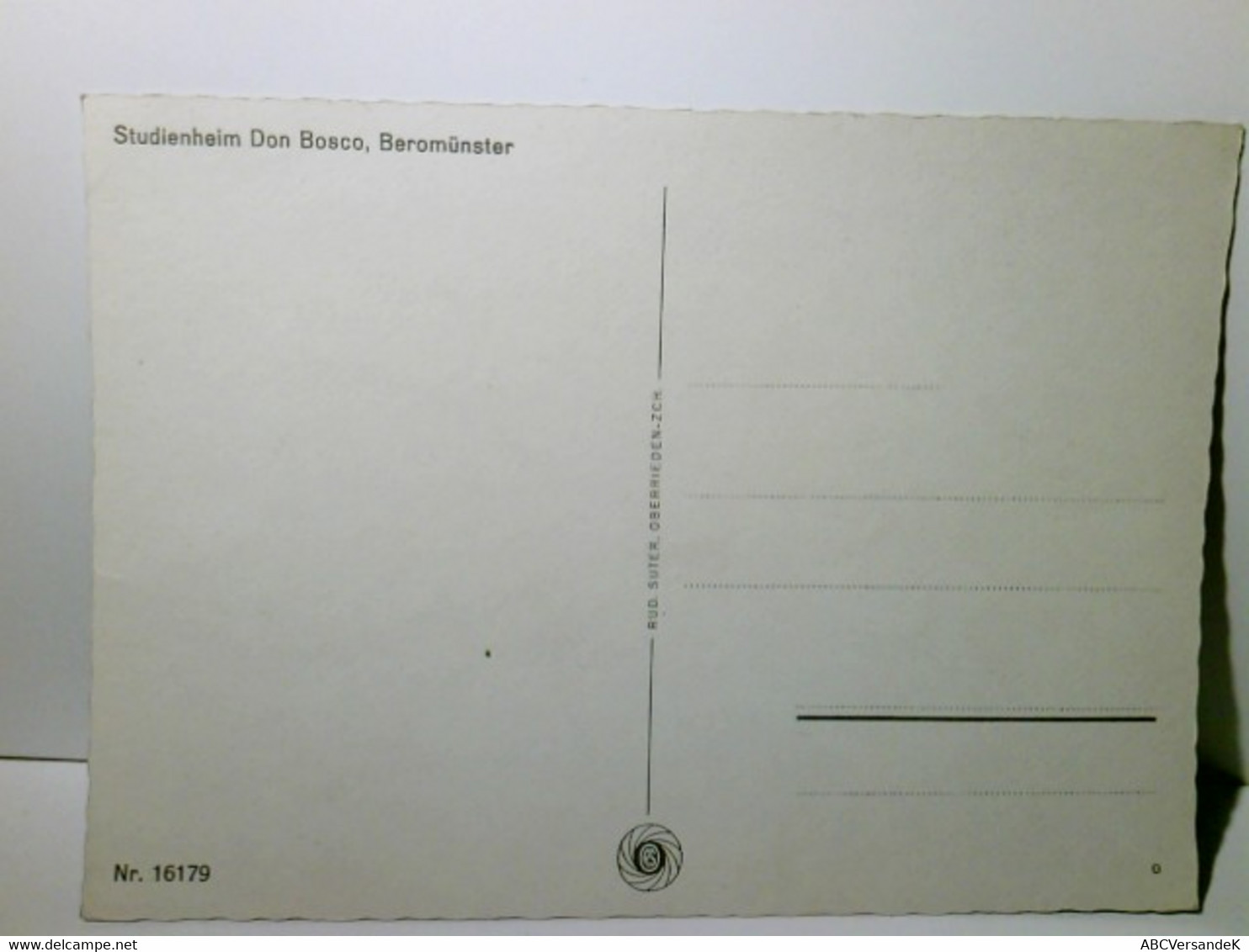 Beromünster. Studienheim Don Bosco. Schweiz. Alte Ansichtskarte / Postkarte Farbig, Ungel. Ca 70ger Jahre ?. 4 - Bosco/Gurin