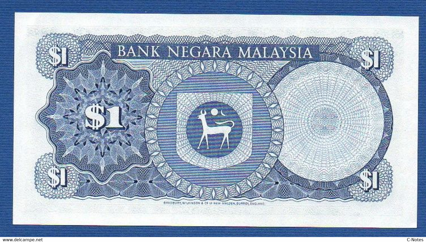 MALAYSIA - P.13b – 1 Ringgit ND (1981) AUNC / Serie N. P/7 045459 - Malaysia