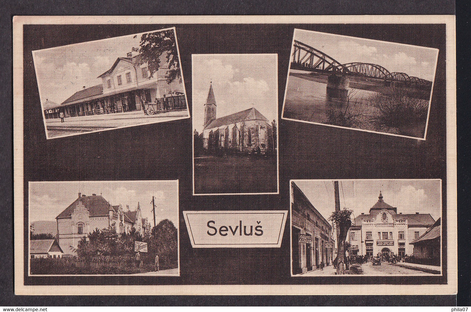UKRAINE - Sevlus - Sevluš / Postcard Circulated - Ukraine