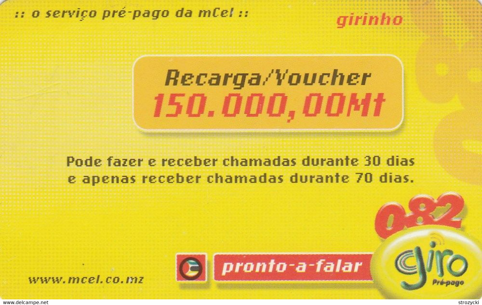 Mozambique -  Girinho 150 (30/06/2005) - Moçambique