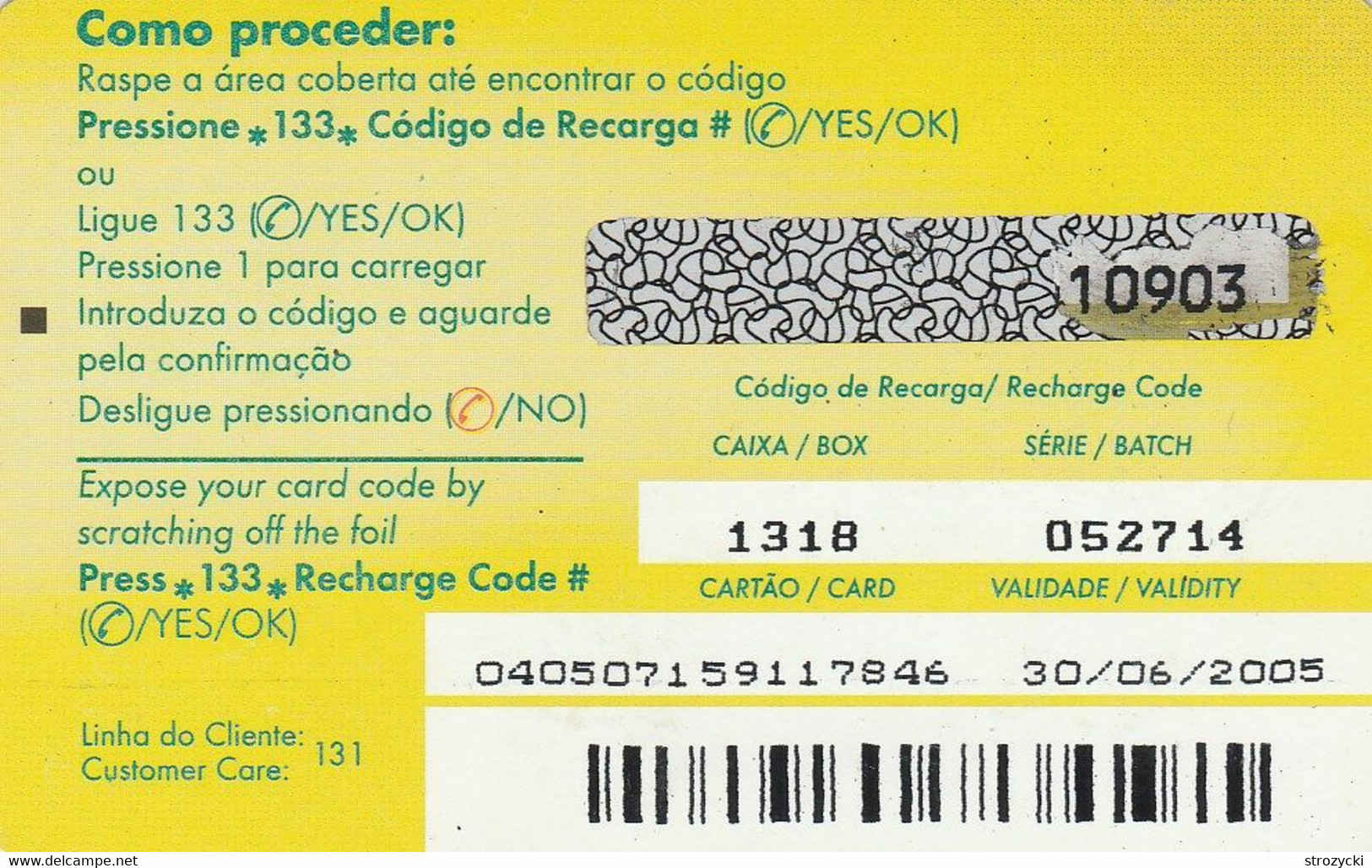 Mozambique -  Girinho 150 (30/06/2005) - Moçambique