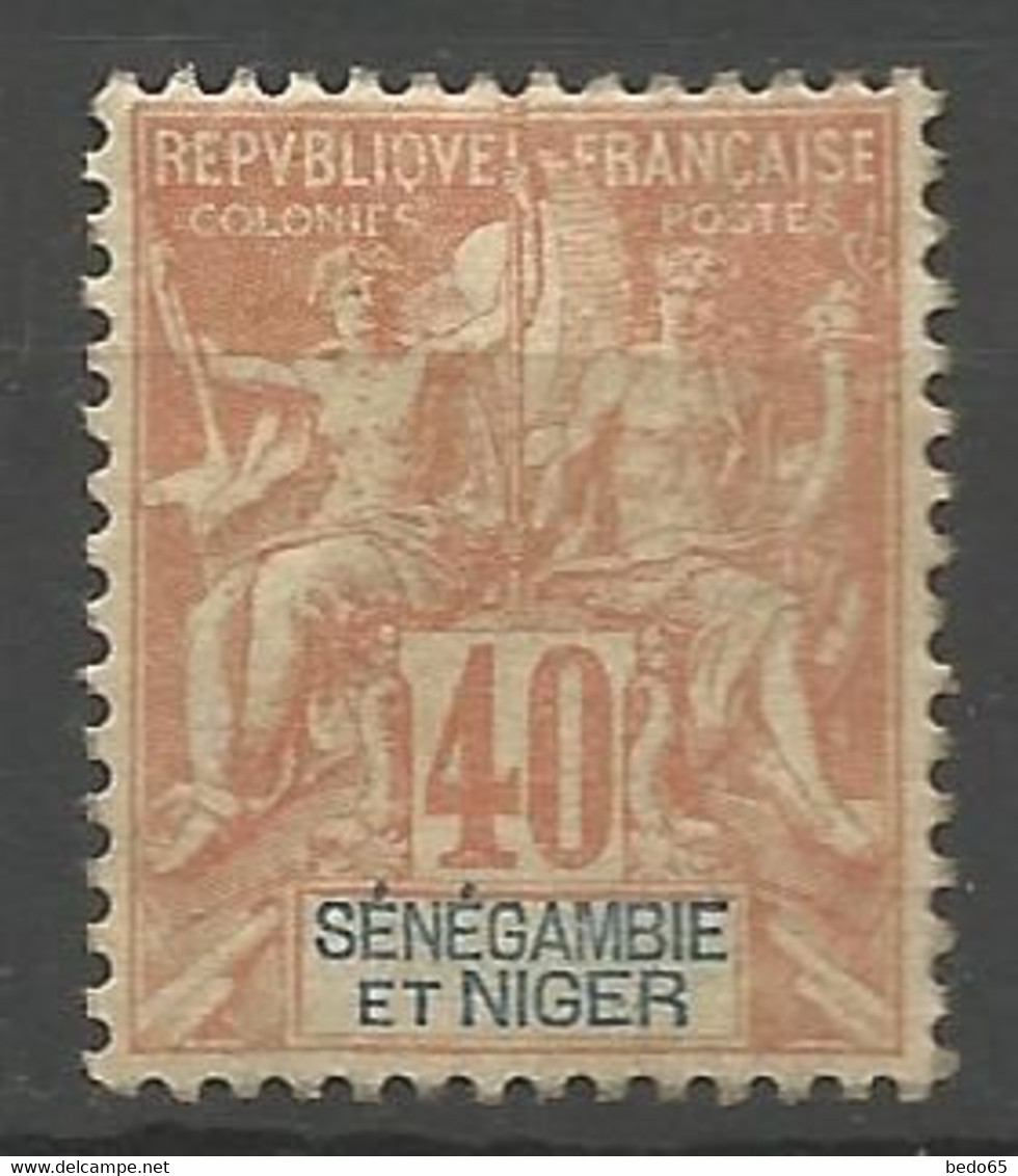 SENEGAMBIE ET NIGER N° 10 NEUF*  CHARNIERE Tres Bon Centrage / MH - Unused Stamps