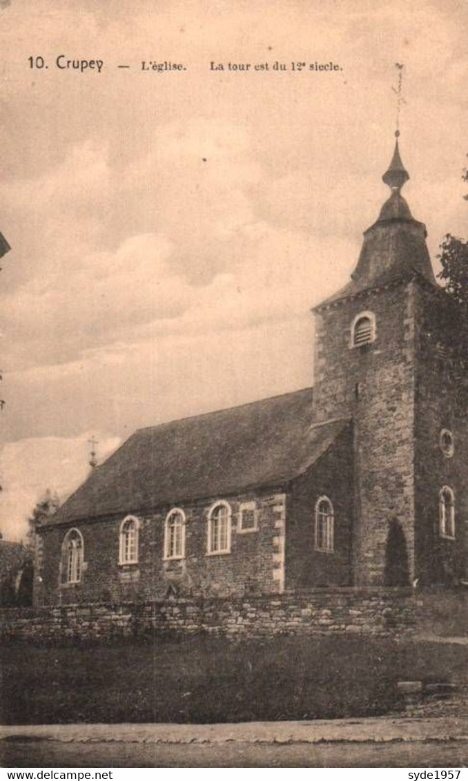 Crupet- L'Eglise : La Tour Du 12°siècle - Assesse