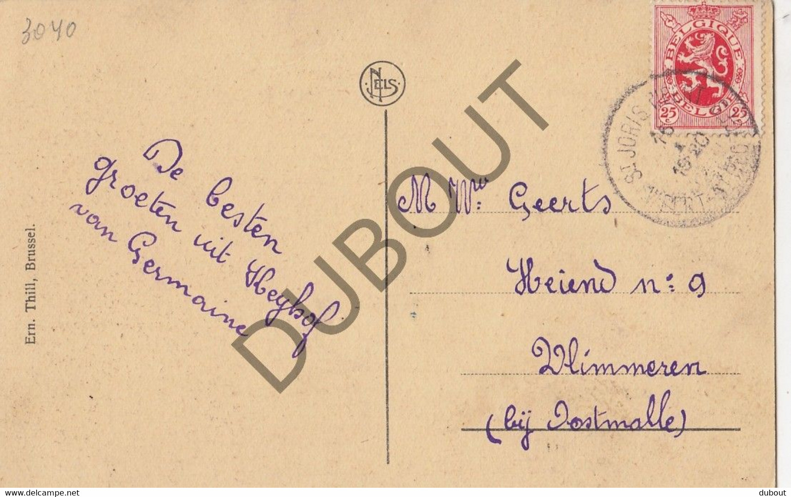 Postkaart/Carte Postale - HULDENBERG - Keyhof - Klooster (C1855) - Huldenberg