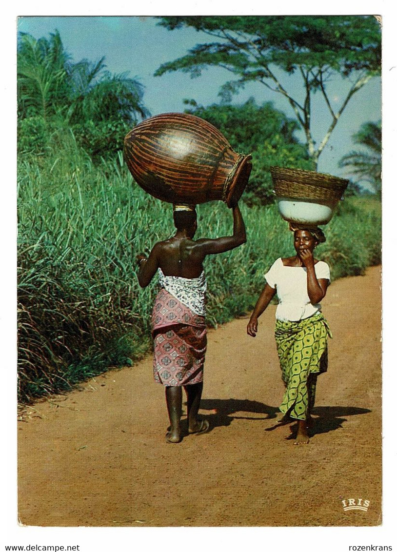 Senegal Femmes Woman Rencontre Sur La Route Ethnique Ethnic Indigene CPA Native Afrique Africa - Senegal