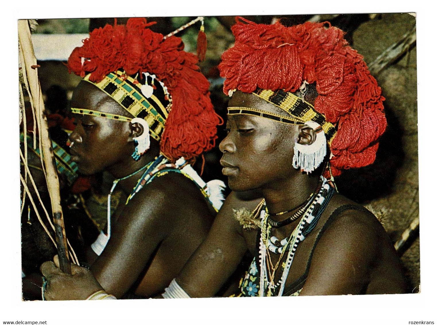 Senegal  Bassari Jeunes Filles Inities Seins Nus Nue Nu Naked Nude Ethnique Ethnic Indigene CPA Native Afrique Africa - Senegal