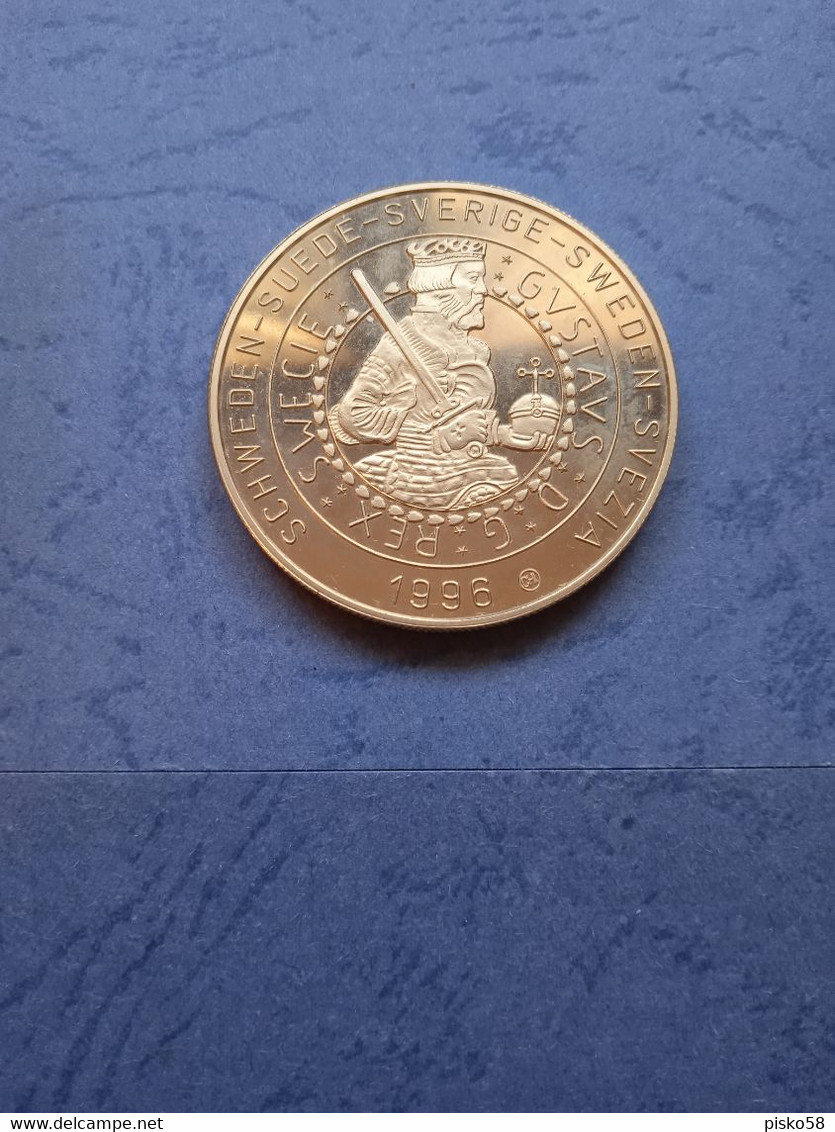 Svezia-5 Euro 1996 - Variétés Et Curiosités