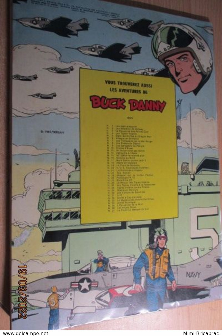 22-A Double De Ma Collec Perso BUCK DANNY Charlier Hubinon LA REVANCHE DES FILS DU CIEL Copyright 1972 - Buck Danny