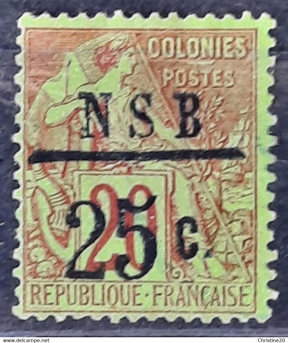 Nossi-Bé (ex-colonie Française) 1891 N°10 (*)TB Cote 500€ - Unused Stamps