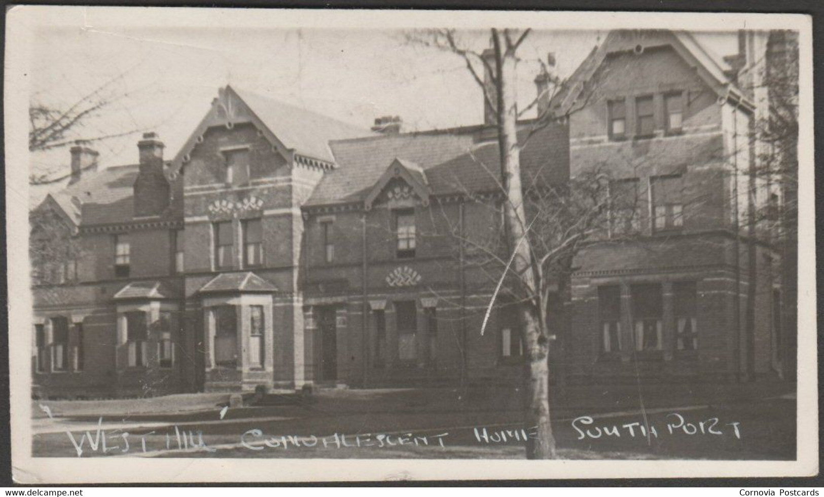 West Hill Convalescent Home, Southport, 1947 - RP Postcard - Southport