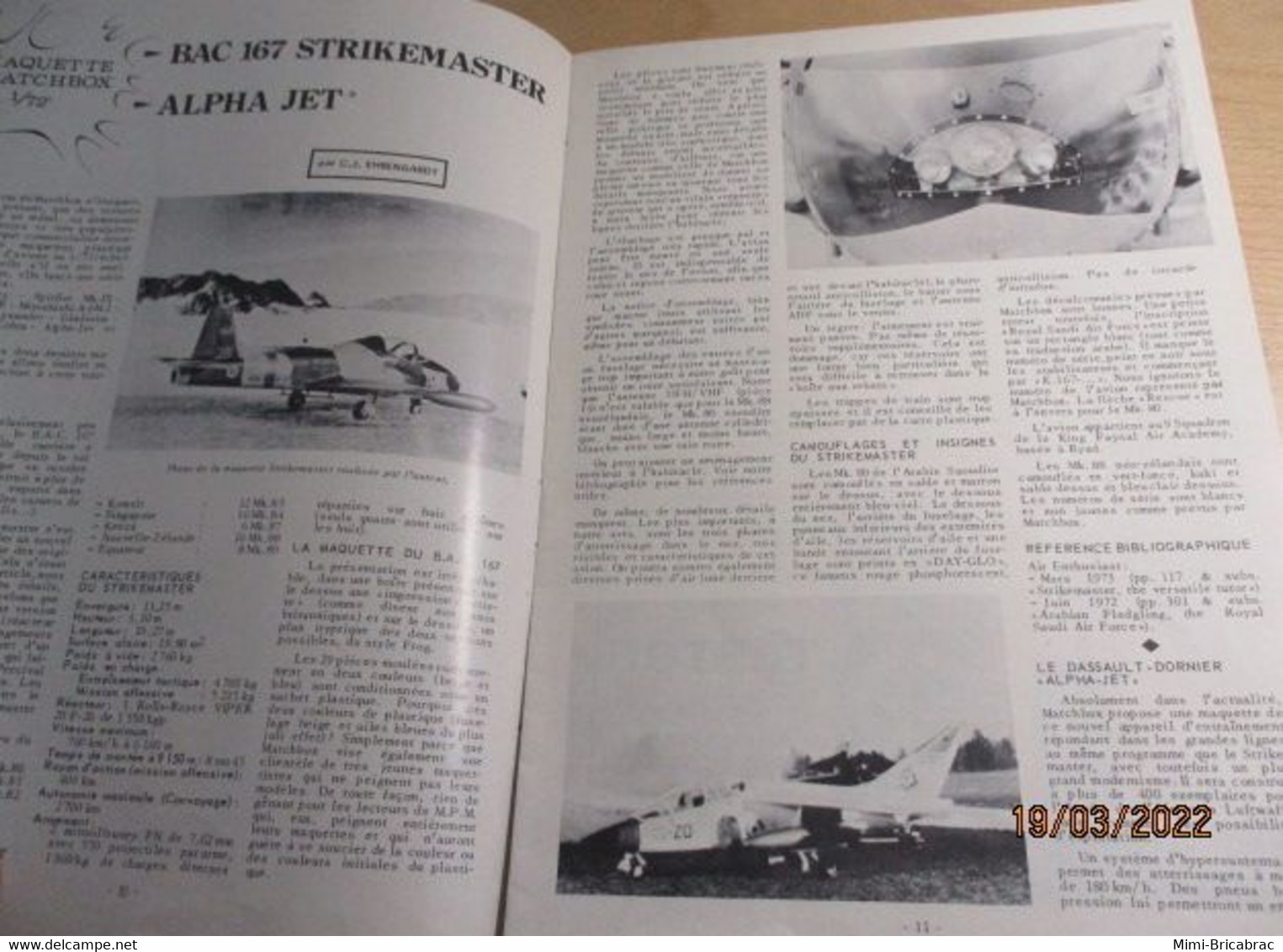 22-A 1e Revue De Maquettisme Plastique Années 60/70 : MPM N°31 Très Bon état ! Sommaire En Photo 2 Ou 3 - Frankreich