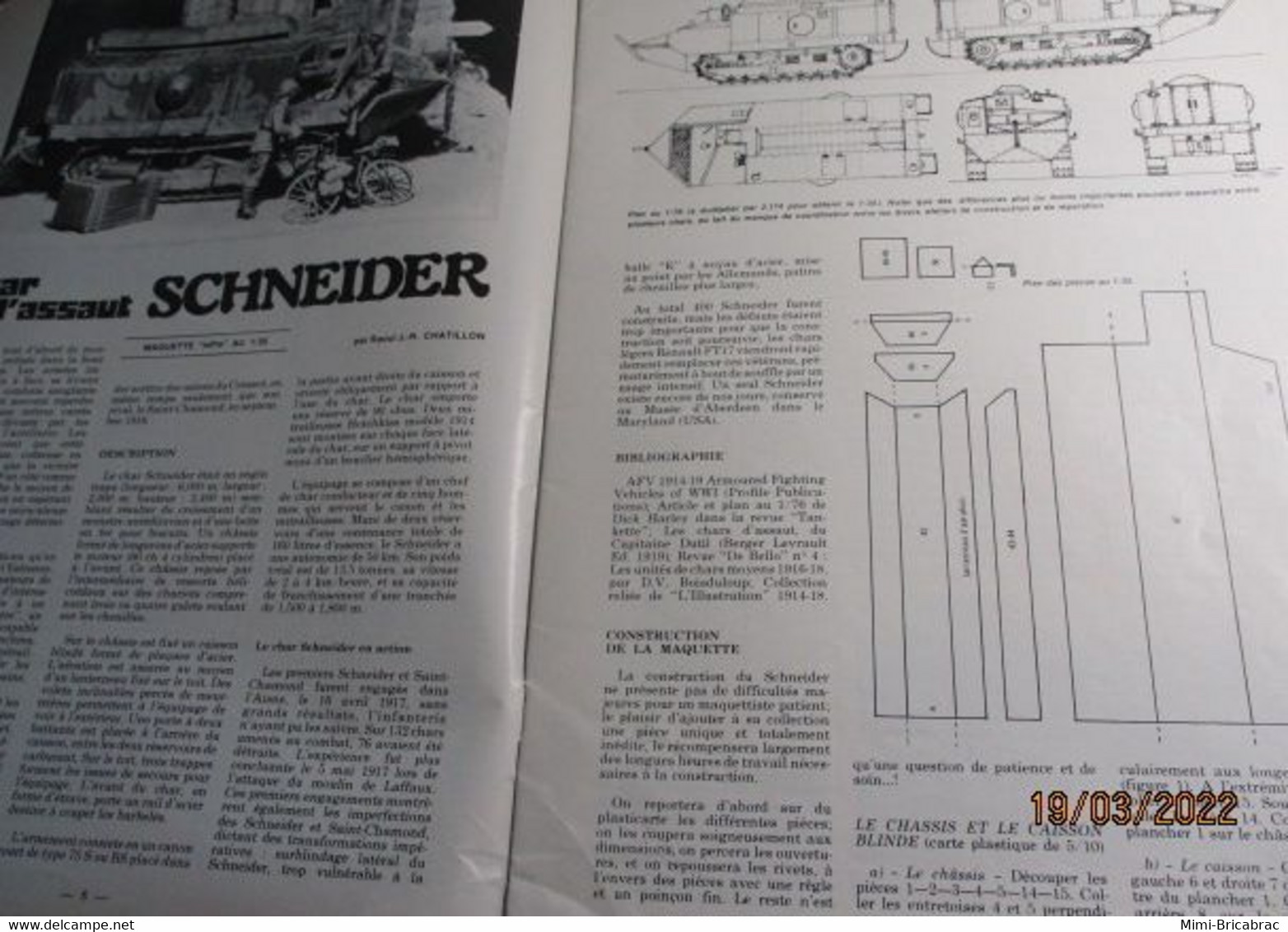 22-A 1e Revue De Maquettisme Plastique Années 60/70 : MPM N°107 Très Bon état ! Sommaire En Photo 2 Ou 3 - France