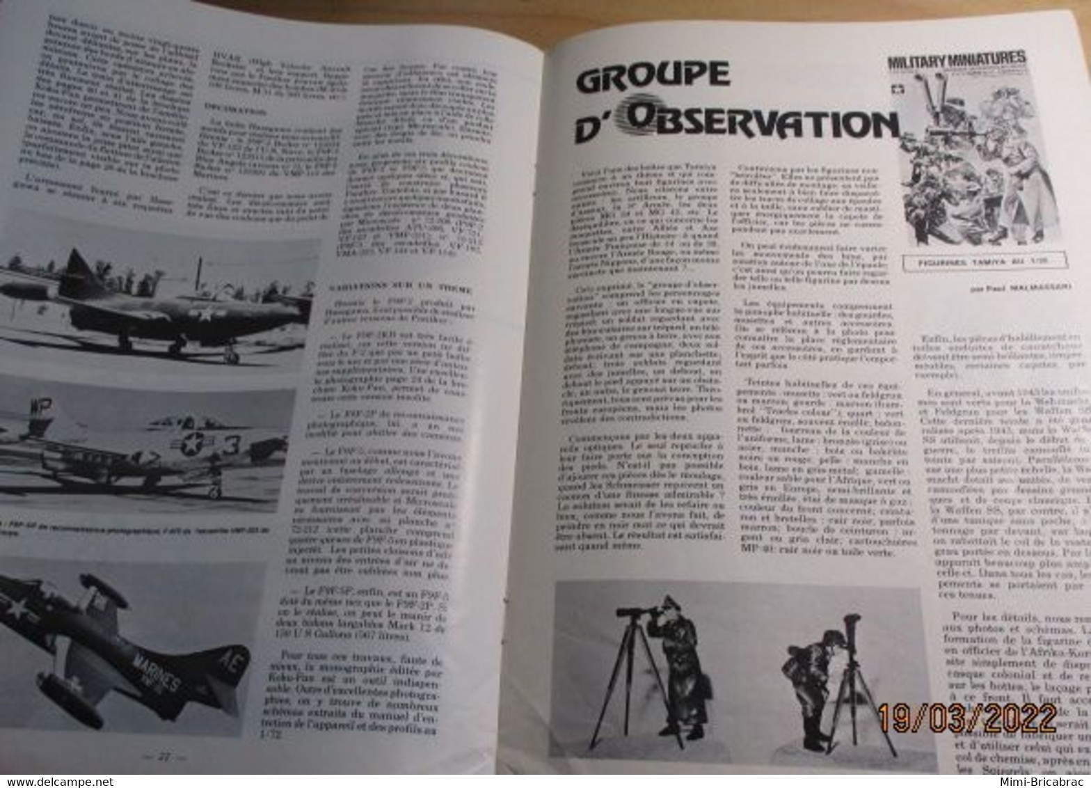 22-A 1e Revue De Maquettisme Plastique Années 60/70 : MPM N°107 Très Bon état ! Sommaire En Photo 2 Ou 3 - France