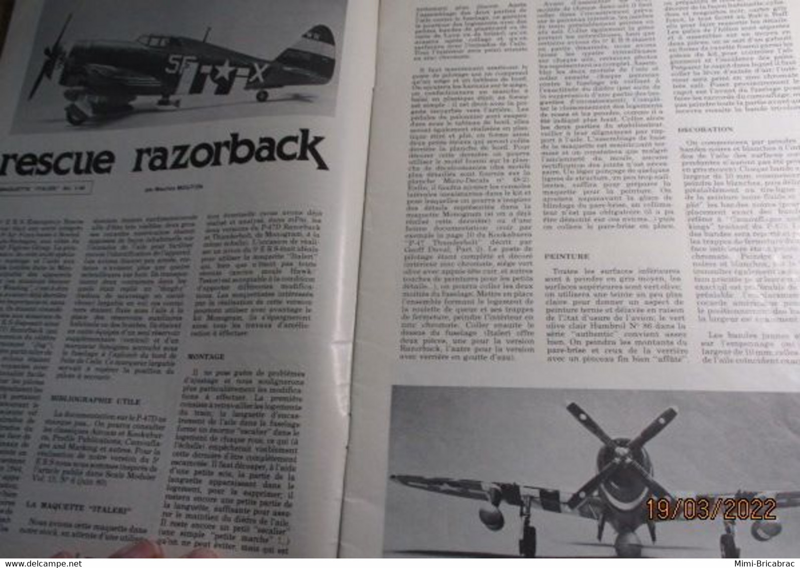 22-A 1e Revue De Maquettisme Plastique Années 60/70 : MPM N°111 Très Bon état ! Sommaire En Photo 2 Ou 3 - Frankreich