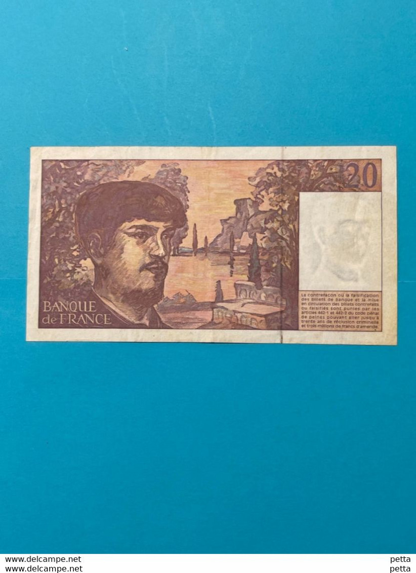 Billet De 20 Francs Debussy / 1997 / Alph F.052 Dans L état - 20 F 1980-1997 ''Debussy''