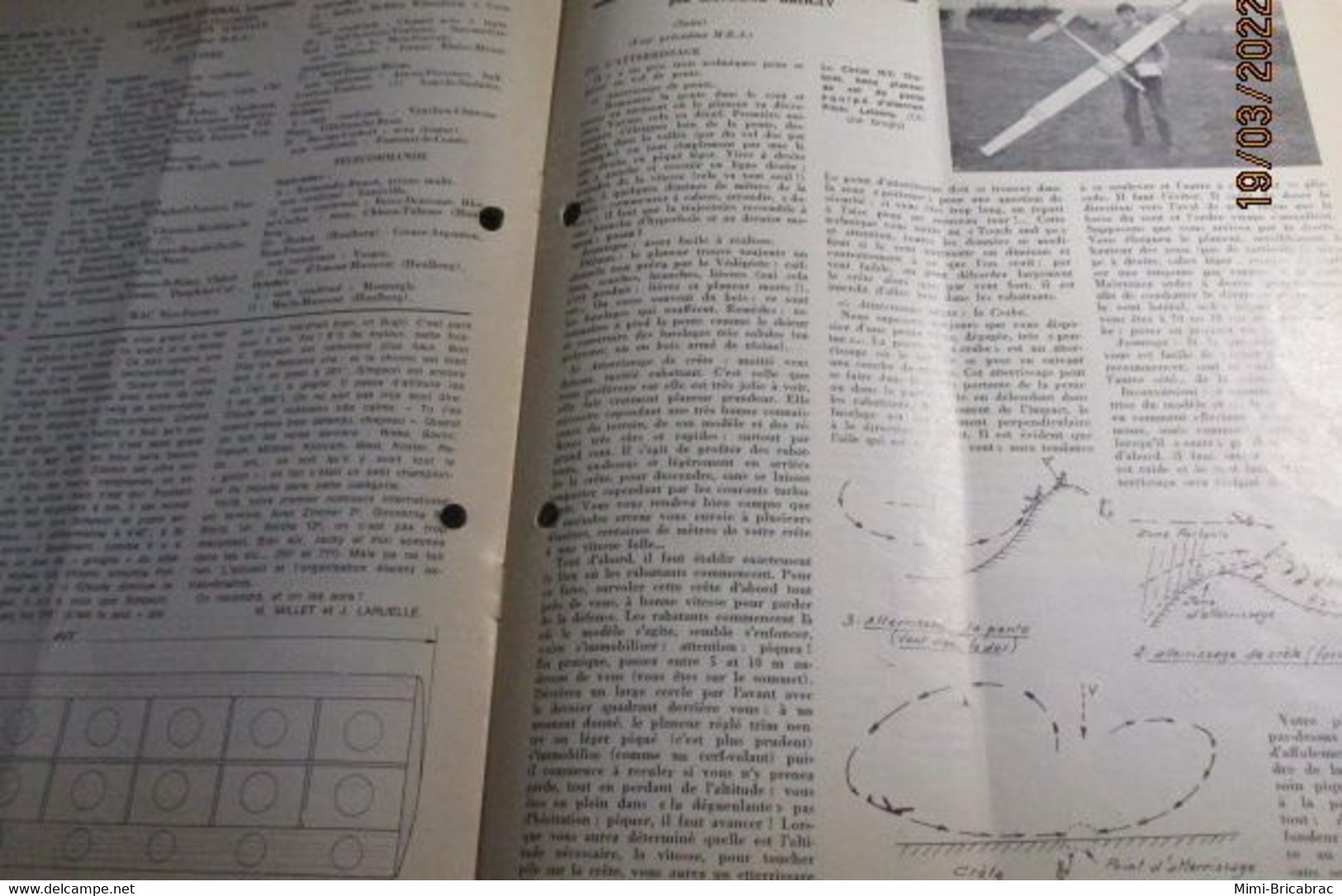 22-A 1e Revue De Maquettisme Années 50/60 : LE MODELE REDUIT D'AVION Avec Plan Inclus N°375 De 1970 - Aviones & Helicópteros