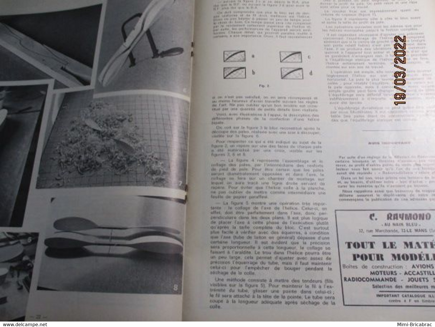 22-A REVUE RADIO-MODELISME  ELECTRONIQUE ANIMATION N°15 De MARS 1968 , TRES BON ETAT , COMPLET - Modelos R/C (teledirigidos)