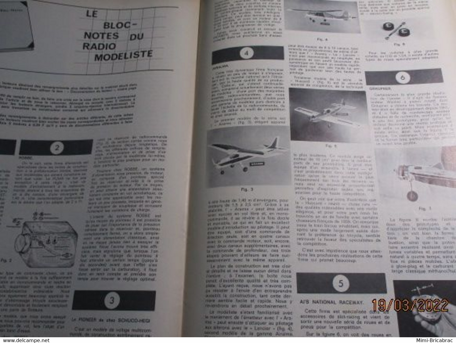 22-A REVUE RADIO-MODELISME  ELECTRONIQUE ANIMATION N°15 De MARS 1968 , TRES BON ETAT , COMPLET - R/C Modelbouw