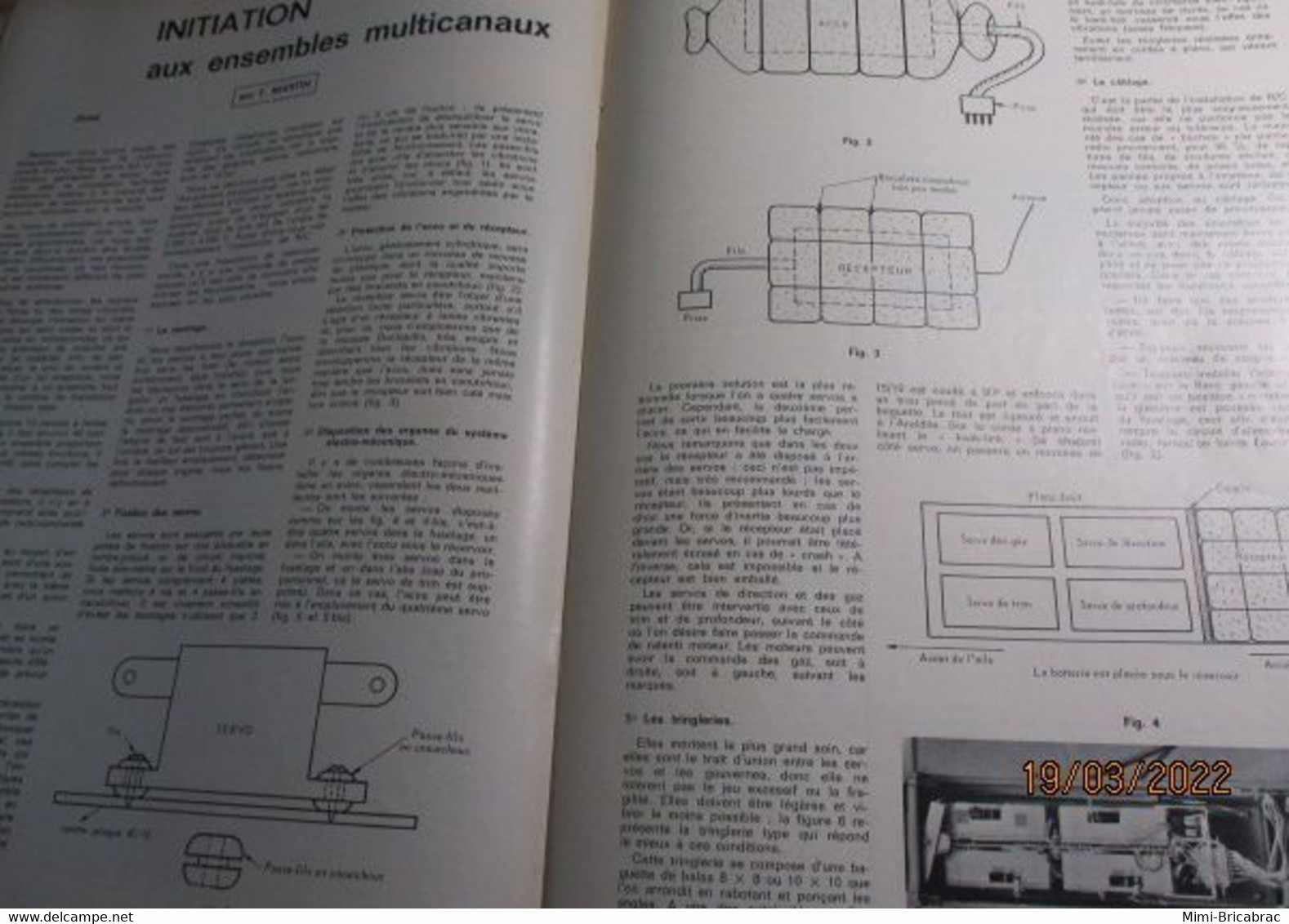 22-A REVUE RADIO-MODELISME  ELECTRONIQUE ANIMATION N°19 De JUILLET 1968 , TRES BON ETAT , COMPLET - R/C Modelle (ferngesteuert)