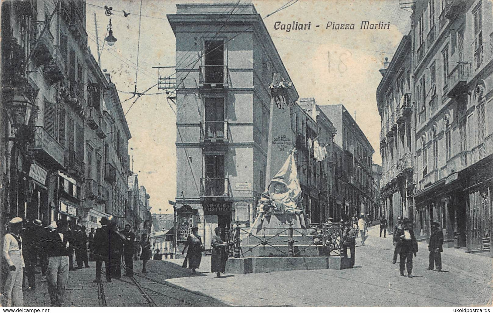 Italia  - CAGLIARI, Piazza Martil, 1927 - Cagliari