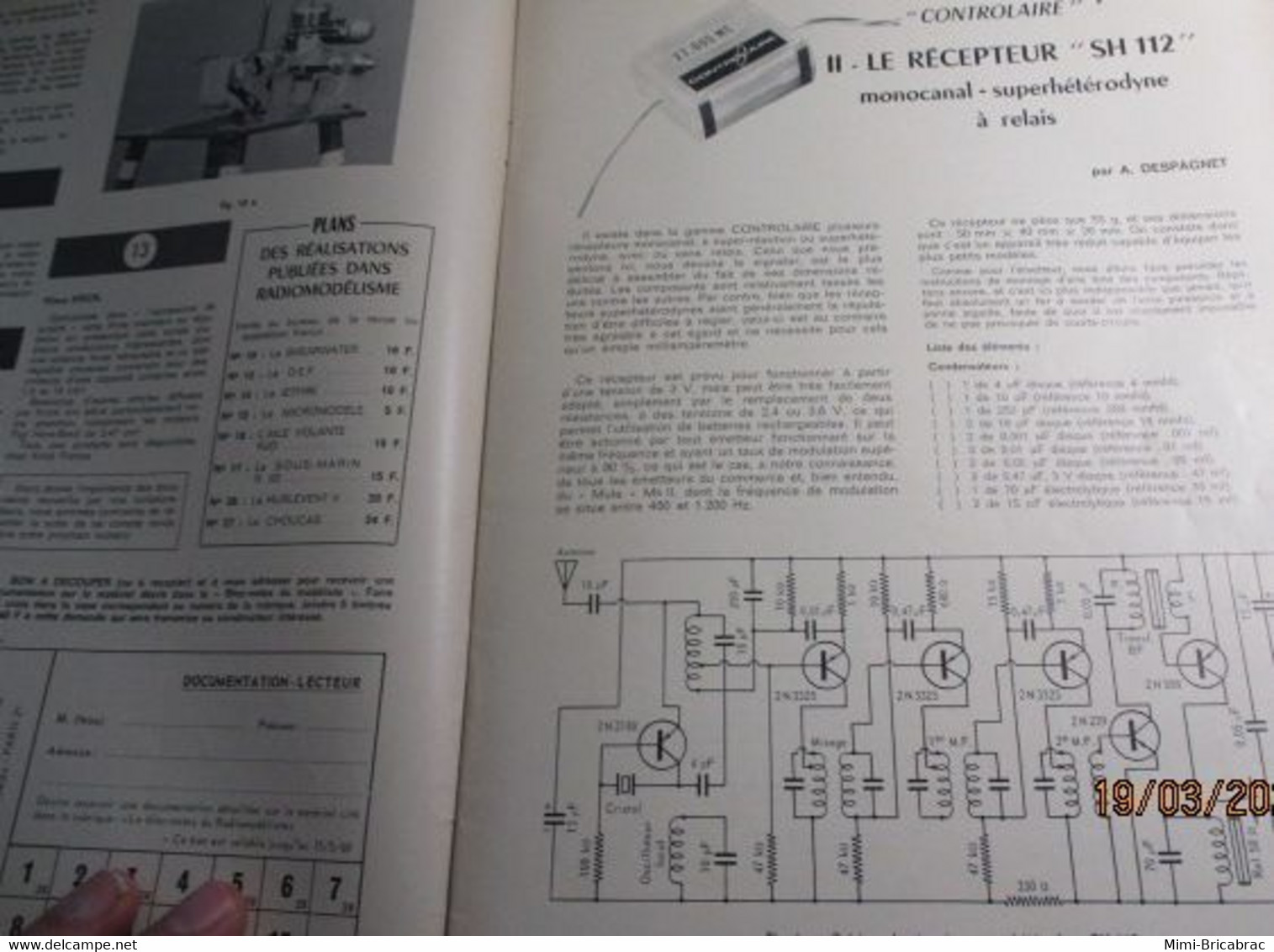 22-A REVUE RADIO-MODELISME  ELECTRONIQUE ANIMATION N°28 De AVRIL 1969 , TRES BON ETAT , COMPLET - Modèles R/C