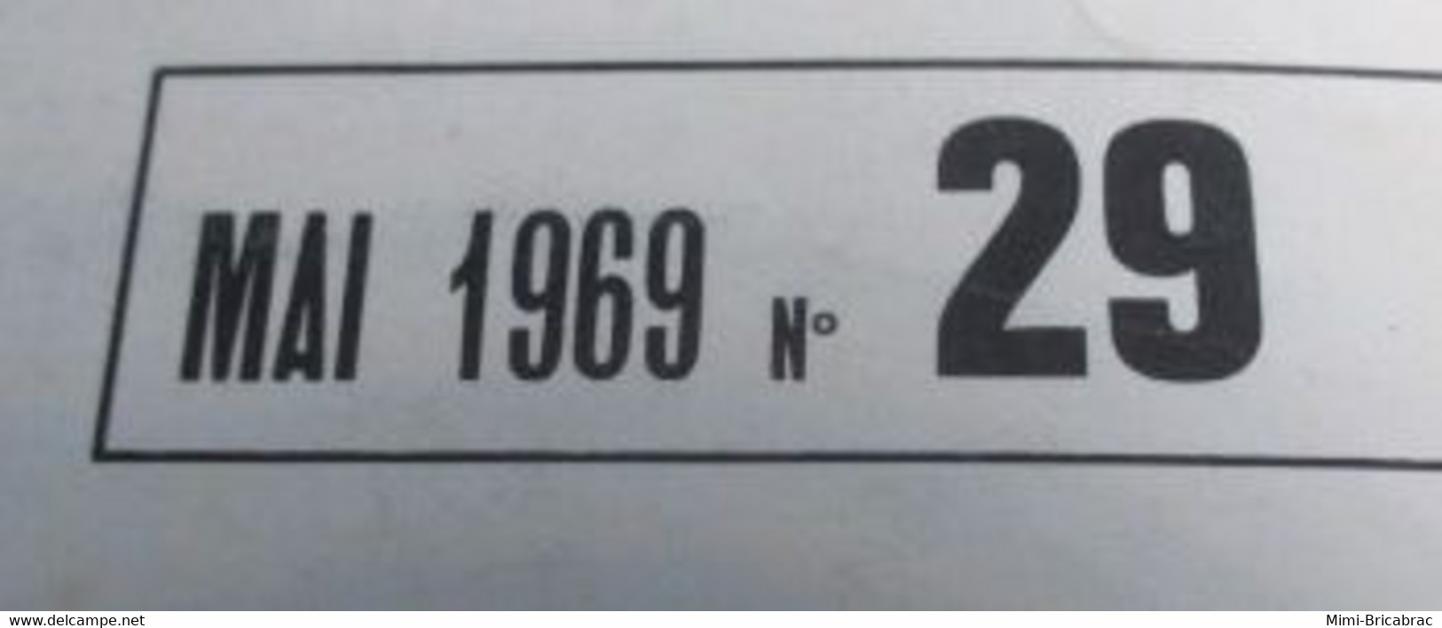 22-A REVUE RADIO-MODELISME  ELECTRONIQUE ANIMATION N°29 De MAI 1969 , TRES BON ETAT , COMPLET - R/C Modelbouw