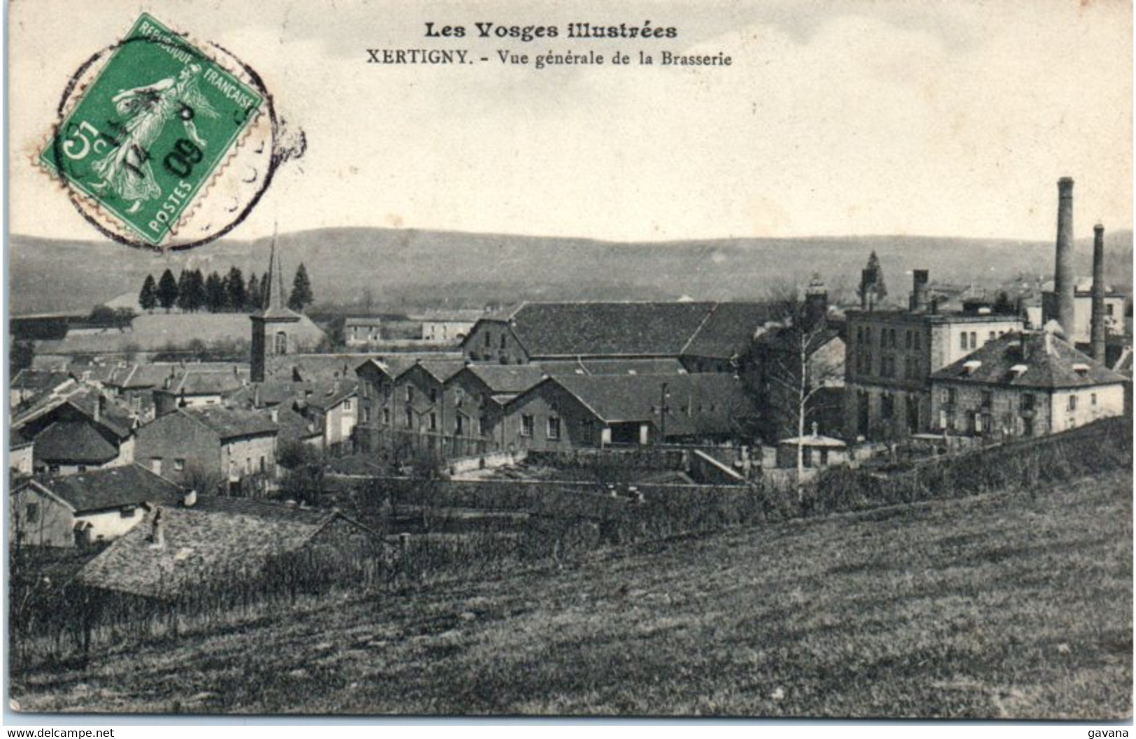 88 XERTIGNY - Vue Générale De La Brasserie - Xertigny