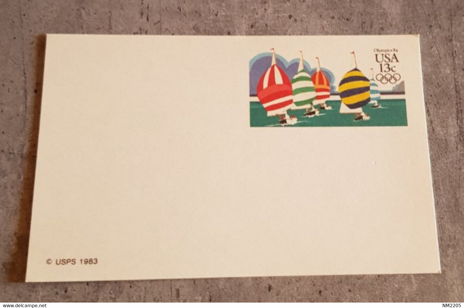 U.S.A. OLYMPICS GAMES  POSTCARD - Cartoline Ricordo