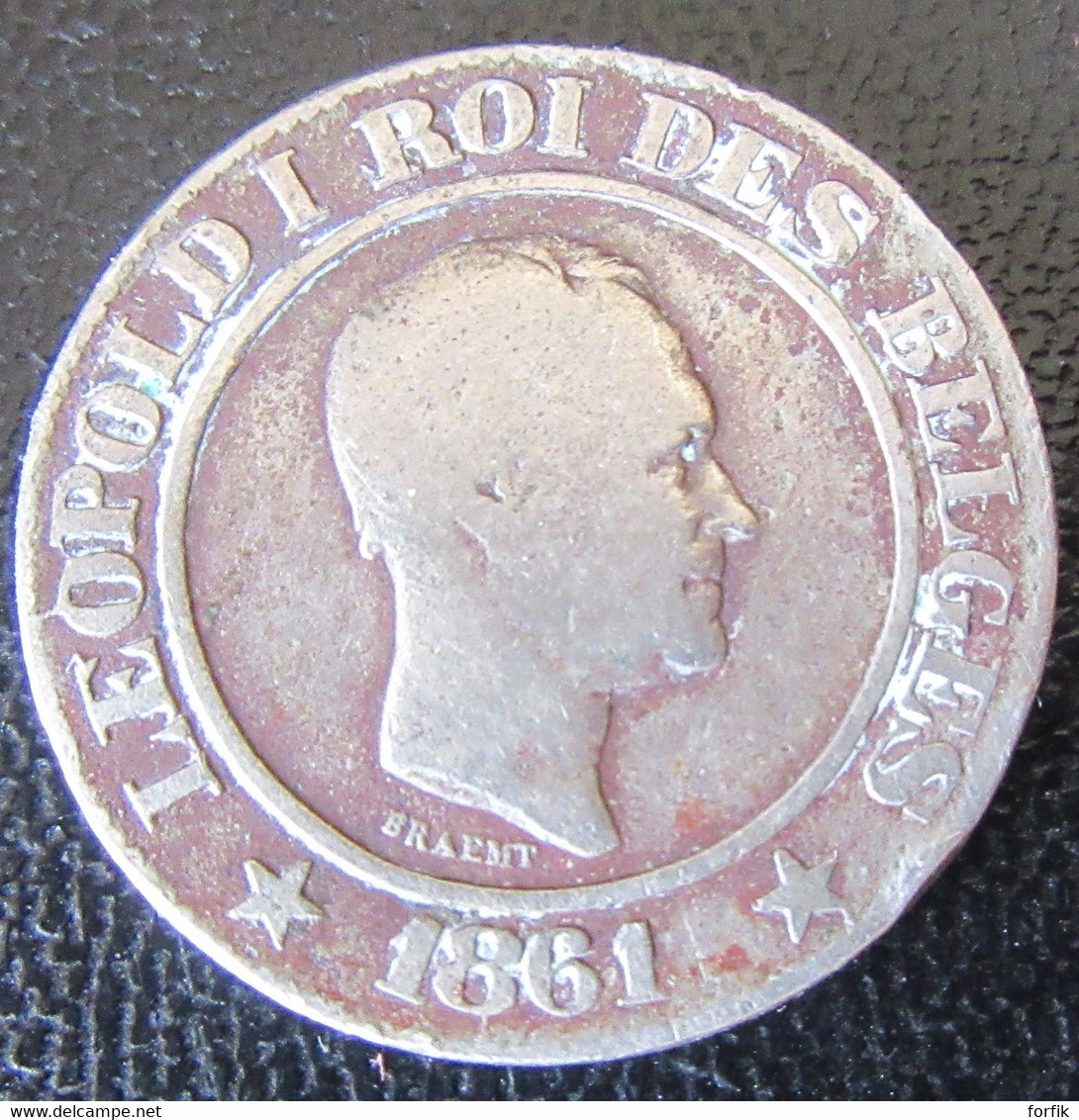 Belgique - Monnaie 20 Centimes Leopold 1 1861 - 20 Cents