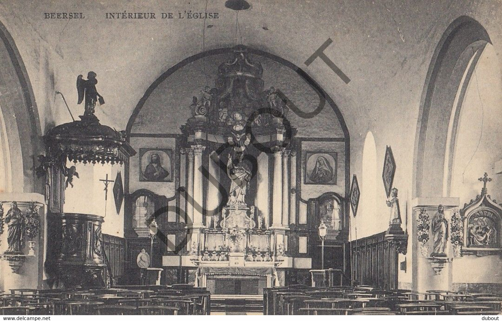 Postkaart/Carte Postale - BEERSEL - Intérieur De L'Eglise  (C1870) - Beersel