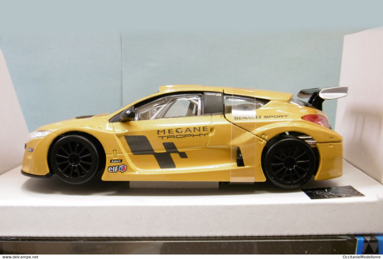 Bburago - RENAULT MEGANE TROPHY 2005 Jaune Burago Réf. 18-22115 Neuf NBO 1/24 - Burago