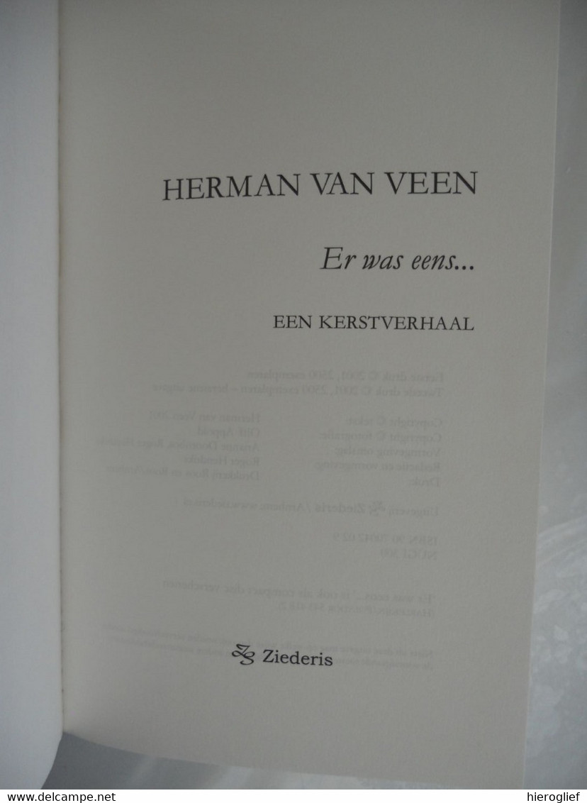 ER WAS EENS... Een Kerstverhaal - HERMAN VAN VEEN Kerst Kerstmis - Poesía