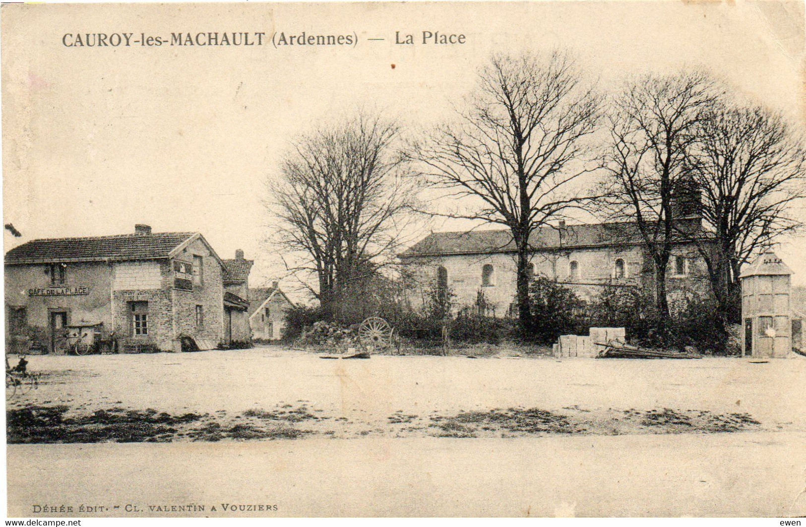 Cauroy-les-Machault. La Place. (Rare) - Other & Unclassified