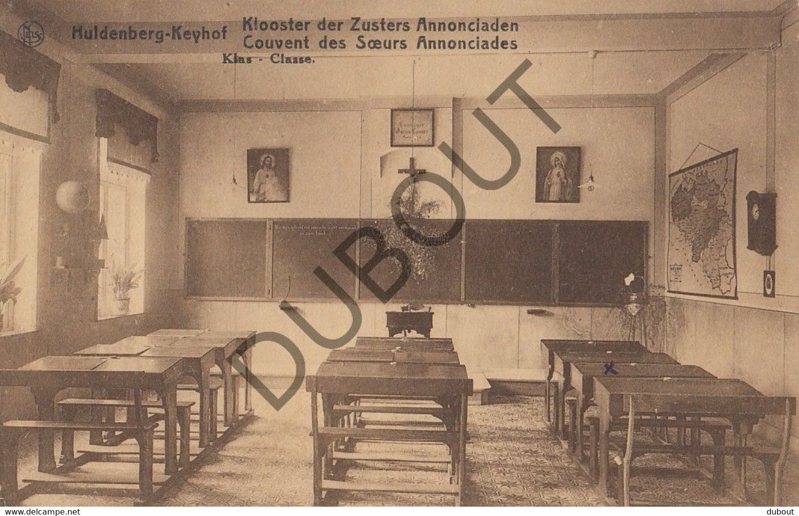 Postkaart/Carte Postale - HULDENBERG - Klooster Der Zusters Annonciaden (C1861) - Huldenberg