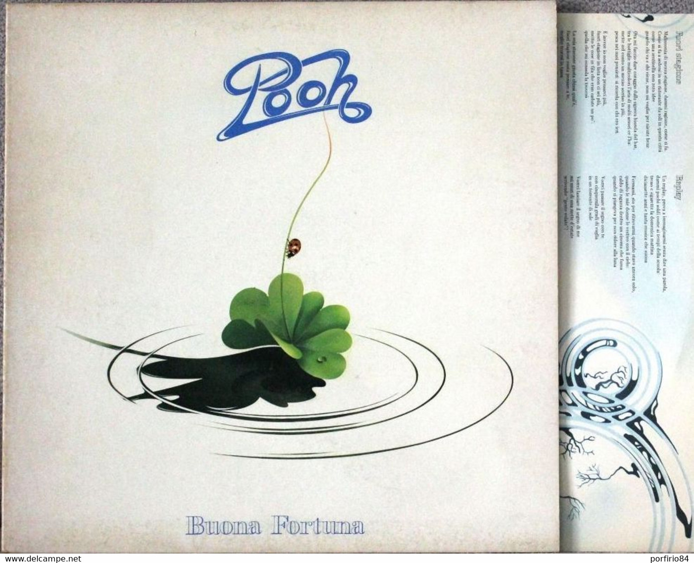 I POOH BUONA FORTUNA LP ITALY 1981 - Sonstige - Italienische Musik