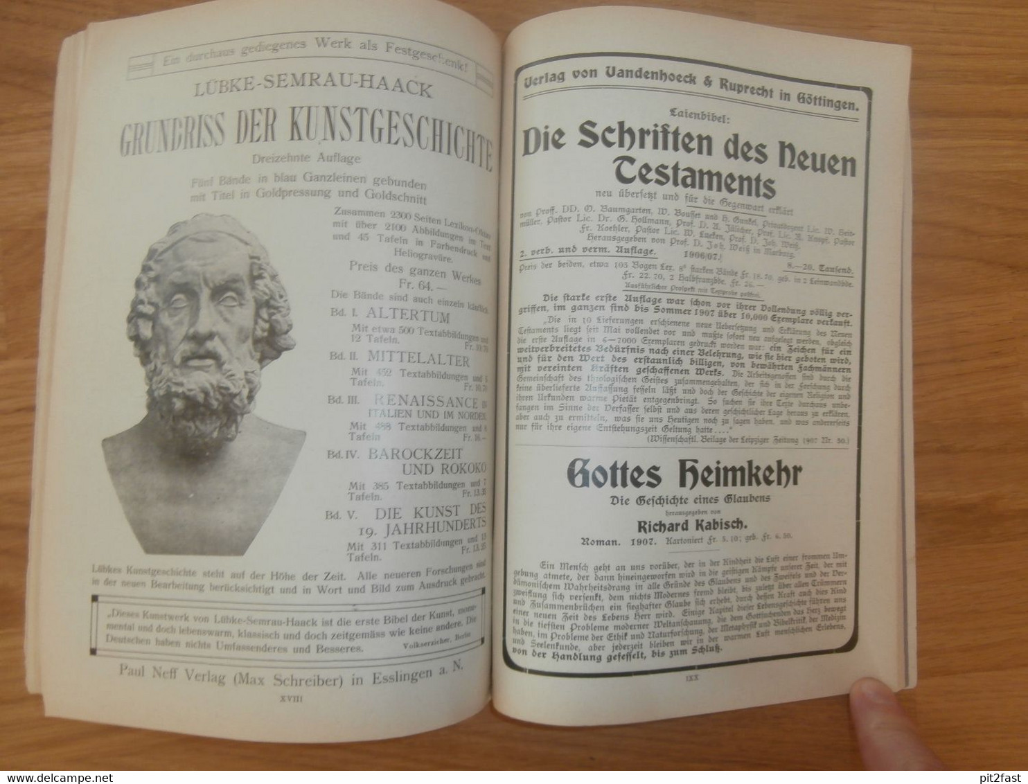 Schweizerischer Weihnachts-Katalog 1907/08 , Literatur- und Bücher Katalog , viel Reklame/ Werbung , Antiquariat , RAR !