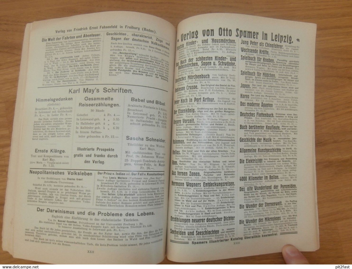 Schweizerischer Weihnachts-Katalog 1907/08 , Literatur- und Bücher Katalog , viel Reklame/ Werbung , Antiquariat , RAR !