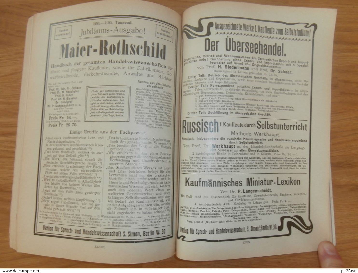 Schweizerischer Weihnachts-Katalog 1907/08 , Literatur- und Bücher Katalog , viel Reklame/ Werbung , Antiquariat , RAR !