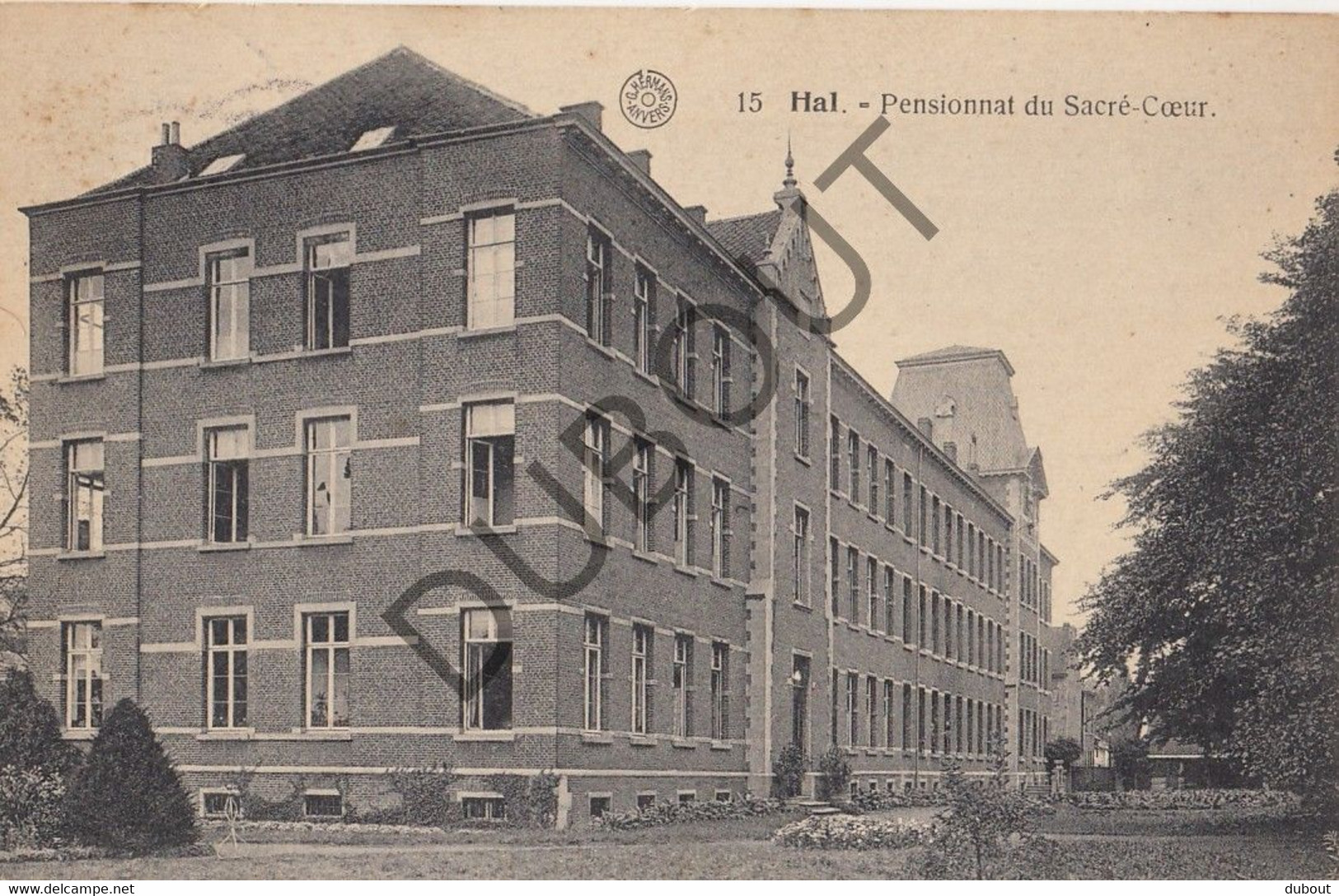 Postkaart/Carte Postale - Halle - Pensionnat Du Sacré-Coeur  (C1858) - Halle