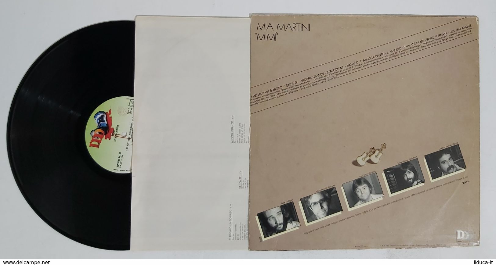 I104185 LP 33 Giri - Mia Martini - Mimì - DDD 1981 - Andere - Italiaans