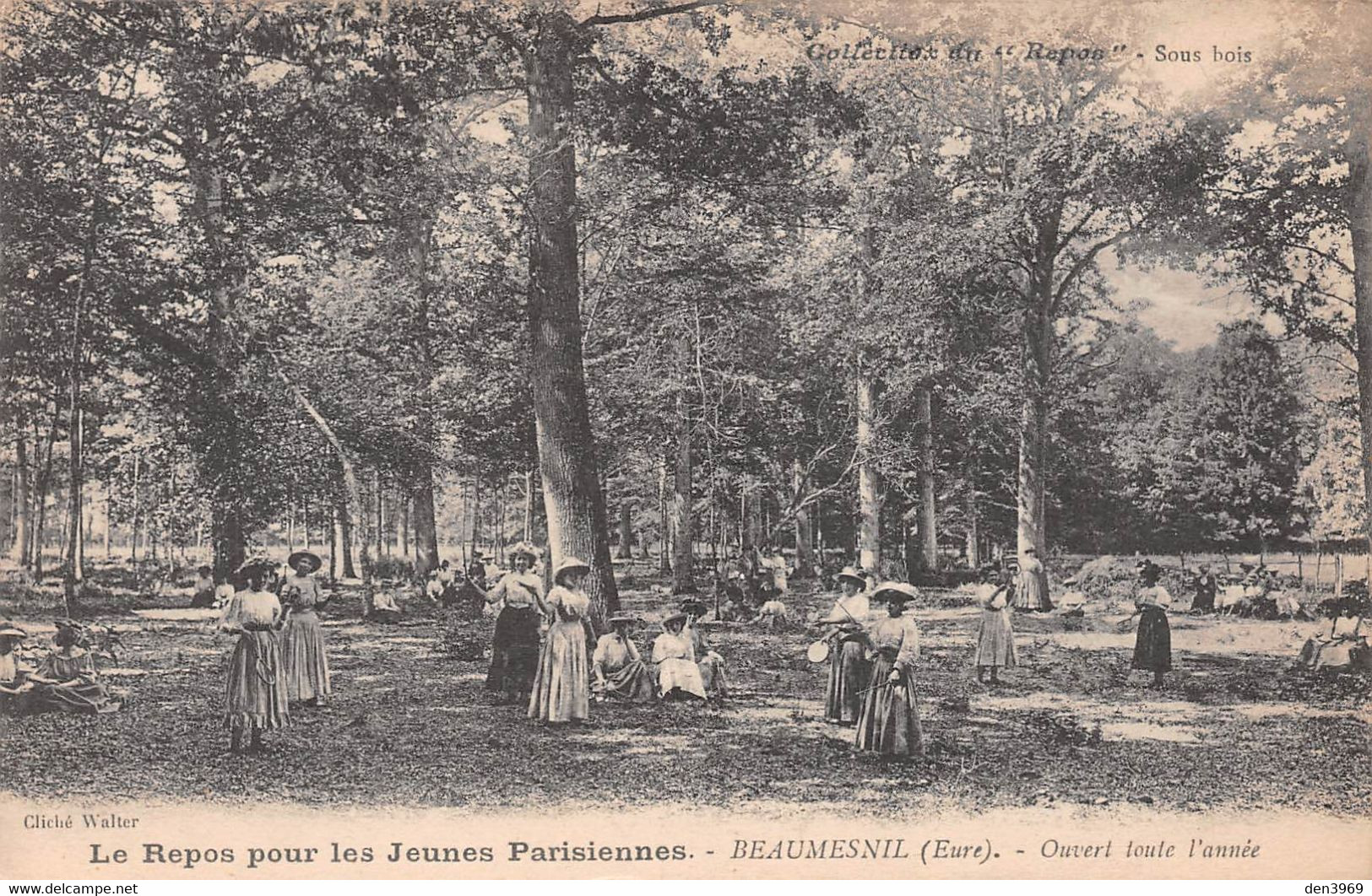 BEAUMESNIL (Eure) - Le Repos Pour Les Jeunes Parisiennes - Sous Bois - Beaumesnil