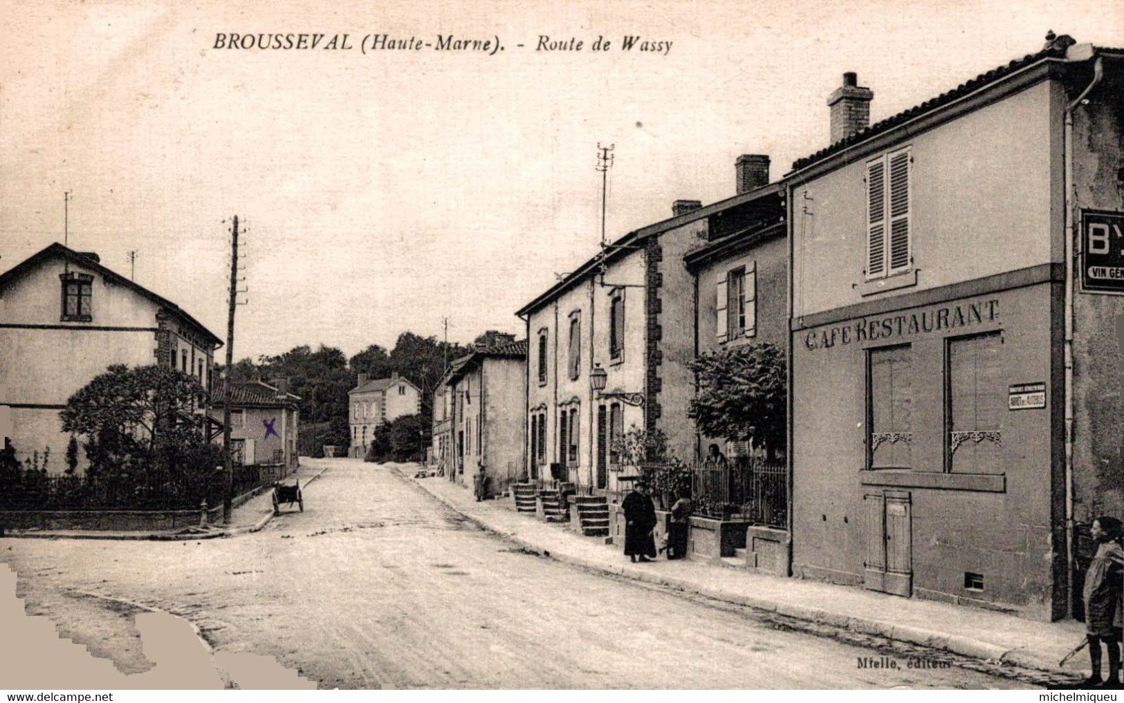 GTS 38064    BROUSSEVAL  ROUTE DU WASSY - Sonstige & Ohne Zuordnung