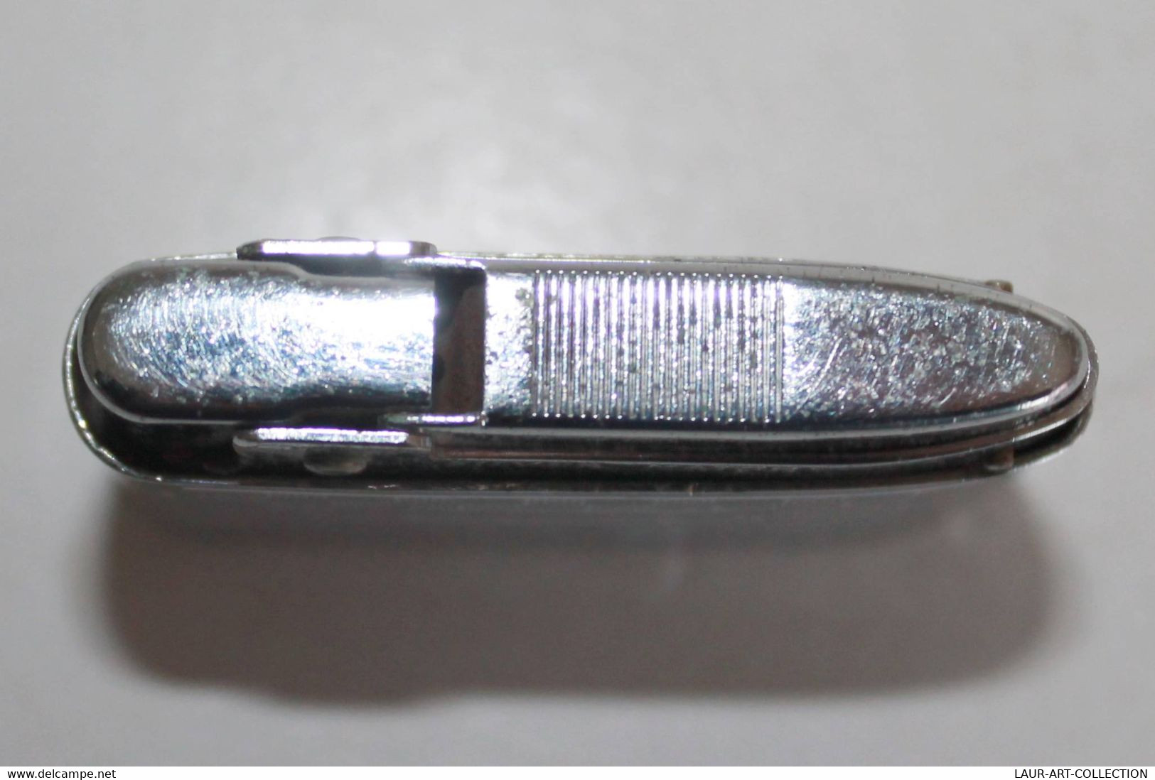 ANCIEN JOLI BRIQUET - SILVER MATCH - PATENT COMPOUND - VINTAGE LIGHTER ANNÉES 50              (3011.13)