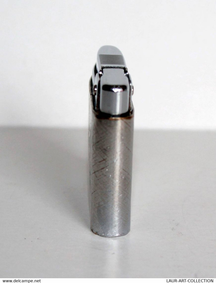 BRIQUET - SILVER MATCH PATENT COMPOUND DECOR ANCIENNE VOITURE AUTOMOBILE LIGHTER              (3011.14) - Autres & Non Classés