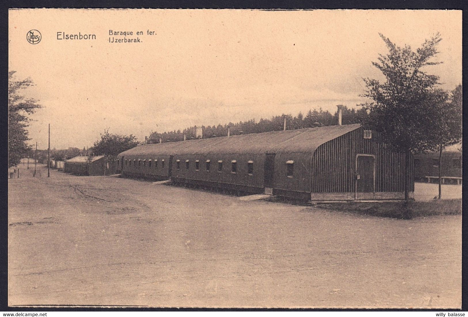 +++ CPA - Camp D' ELSENBORN - Baraque En Fer   // - Butgenbach - Bütgenbach