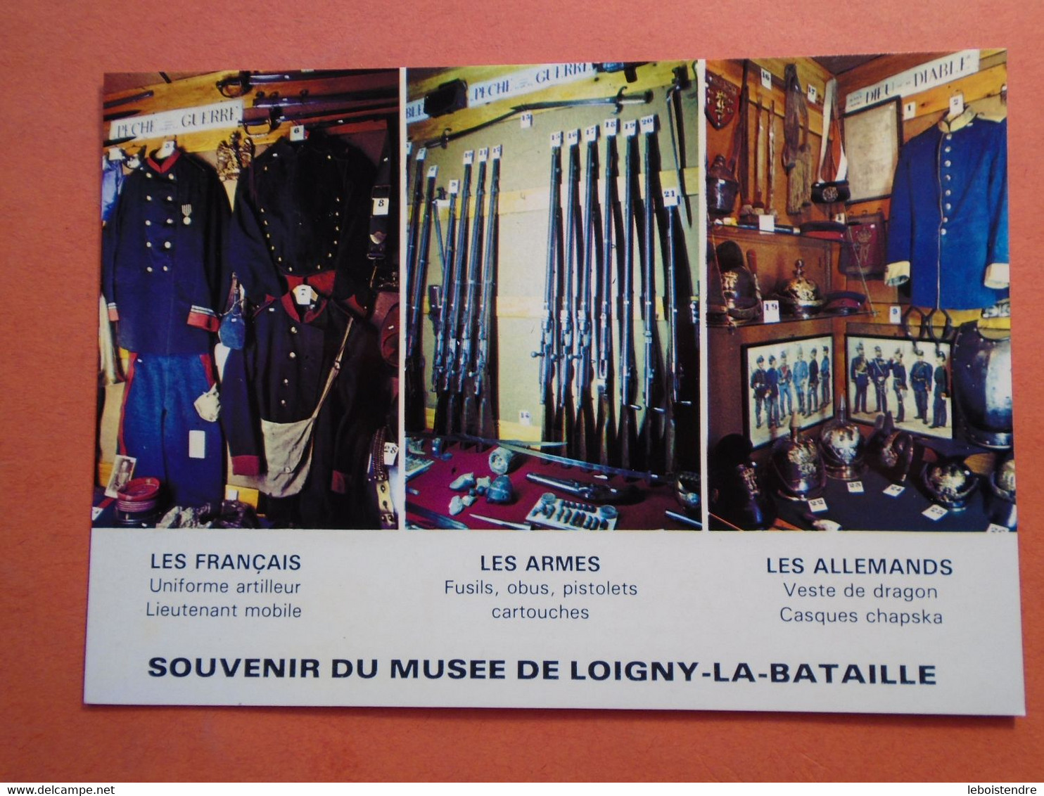 CPM E Et L  SOUVENIR DU MUSEE DE LOIGNY LA BATAILLE  MULTI VUES  LES FRANCAIS  LES ARMES  LES ALLEMANDS NON VOYAGEE - Loigny