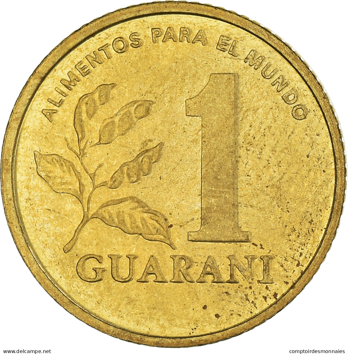 Monnaie, Paraguay, Beatrix, Guarani, 1993, SUP+, Brass Plated Steel, KM:192 - Paraguay